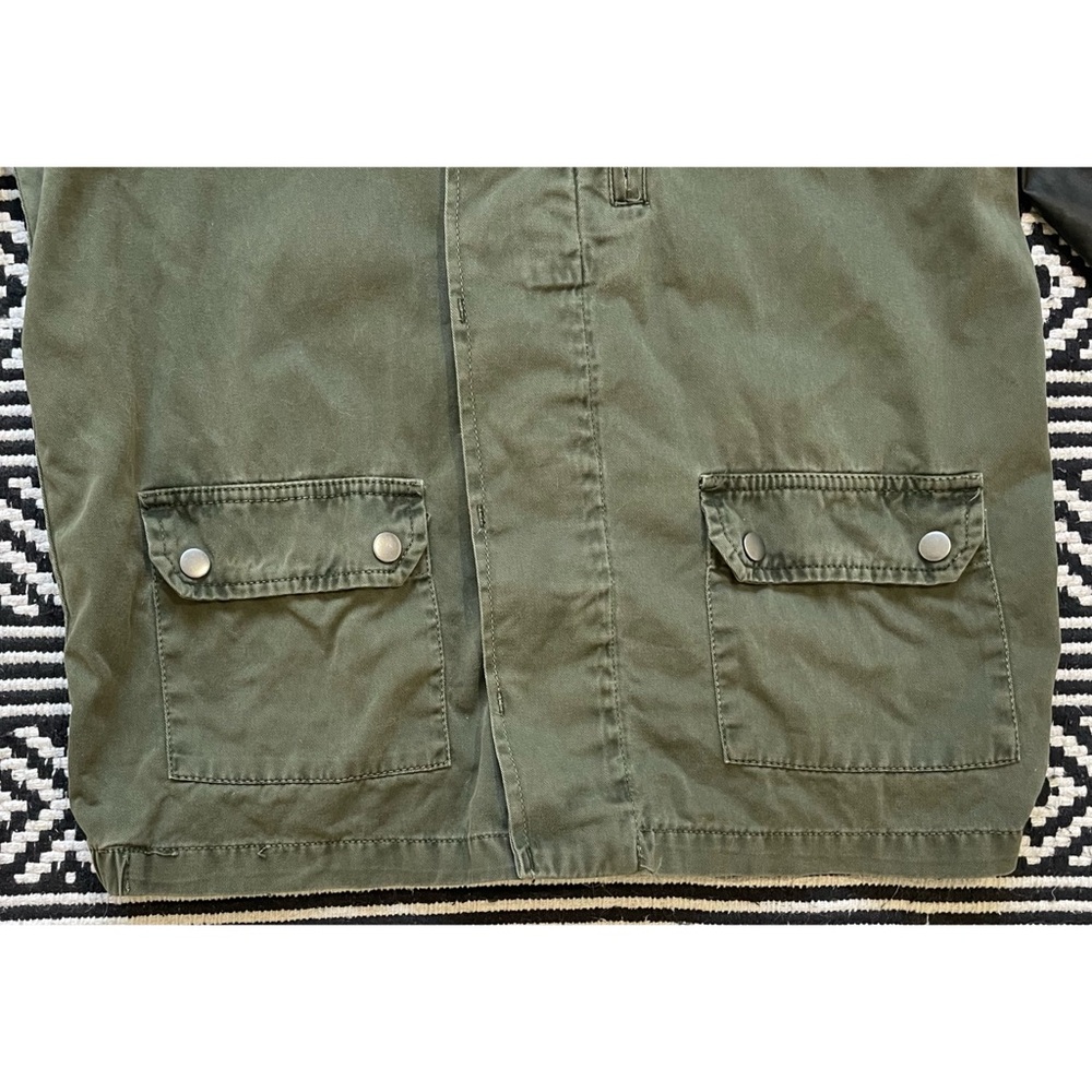 Forever 21 Military Style Rhinestone Utility Jacket - Picture 4 of 15